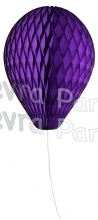 11 Inch Purple Honeycomb Balloon Decoration (12 pieces)