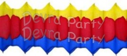 12 Foot Tissue Paper Arch Garland - ALL COLORS (12 pcs)
