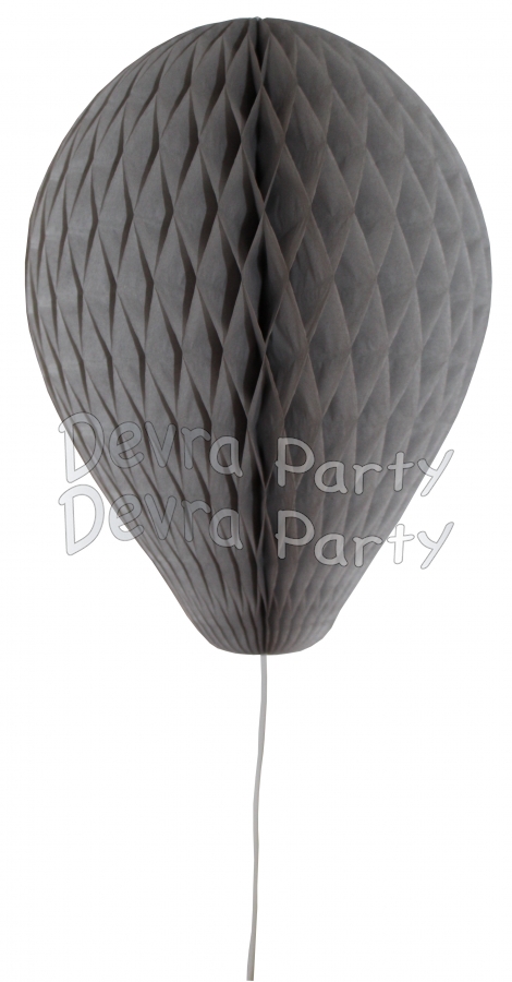 11 Inch Gray Honeycomb Balloon Decoration (12 pieces) - Click Image to Close