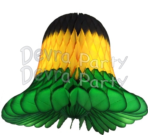 Jamaica Party Bell Decoration (12 Pieces) - Click Image to Close