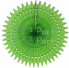 21 Inch Tissue Fan Lime Green (12 pcs)