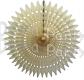 21 Inch Tissue Fan Classic and Vintage Ivory (12 pcs)