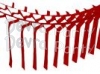 Red Streamer Garland Decoration (12 pcs)