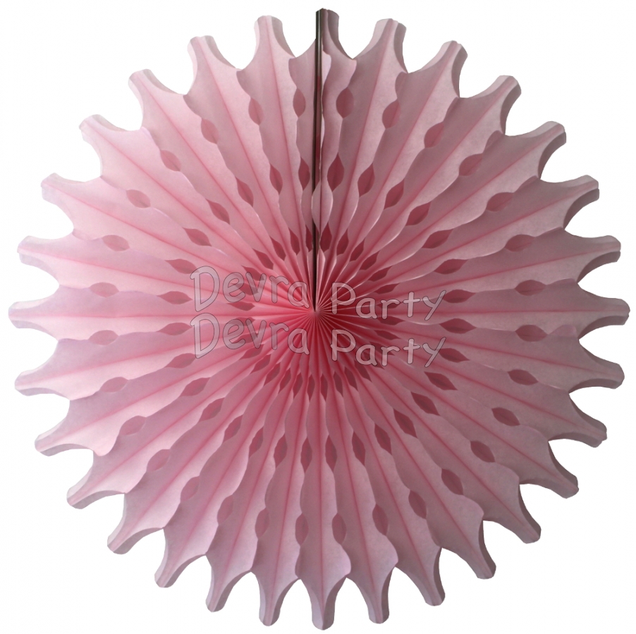 Pink 18 Inch Fan Decoration (12 pcs) - Click Image to Close