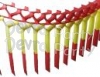 Red Yellow Red Streamer Garland Decoration (12 pcs)