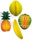 Tropical Honeycomb Fruit Decoration Kit, 15 Inch (16 pieces)