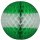 Green and White Tissue Decoration Balls (12 pcs)