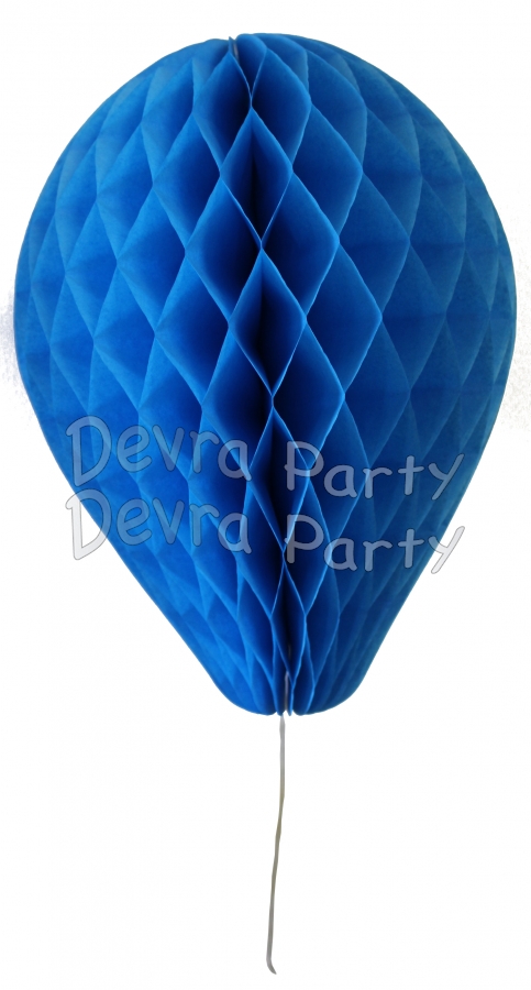 11 Inch Turquoise Honeycomb Balloon Decoration (12 pieces) - Click Image to Close