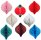 21 Inch Extra Large Oval Ornament Decoration -All Colors (6 pcs)