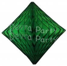 Dark Green Hanging Diamond Decoration (12 pcs)