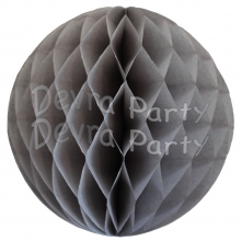 Gray Tissue Paper Ball (12 pcs)