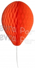 11 Inch Orange Honeycomb Balloon Decoration (12 pieces)