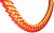 12 Foot Red and Yellow Oval Garland (12 pcs)