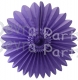 Tissue Fanburst Decoration Lavender (12 pcs)