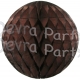 Brown Tissue Paper Ball (12 pcs)