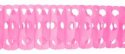 Pink Full Tissue Garland (12 pcs)
