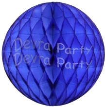 Dark Blue Honeycomb Tissue Ball (12 pcs)