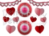Valentine Day Decoration Kit, Small (12 Pieces)