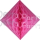 Dusty rose Hanging Diamond Decoration (12 pcs)