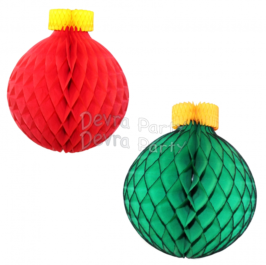 19 inch Classic Round Honeycomb Ornament Decoration (6 pcs) - Click Image to Close