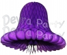 Purple Honeycomb Bell (12 Pieces)