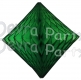 Dark Green Hanging Diamond Decoration (12 pcs)
