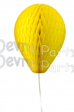 11 Inch Yellow Honeycomb Balloon Decoration (12 pieces)
