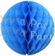 Turquoise Tissue Paper Ball (12 pcs)