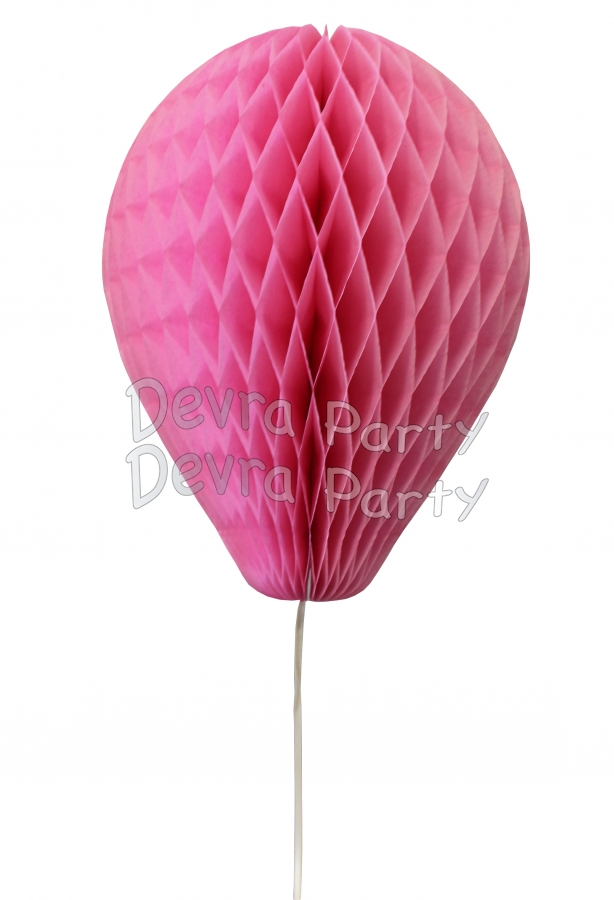 11 Inch Dusty Rose Honeycomb Balloon Decoration (12 pieces) - Click Image to Close
