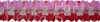 12 Foot Valentine Cross Garland - Red White Pink (12 pcs)