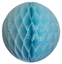 Light Blue Honeycomb Ball (12 pcs)