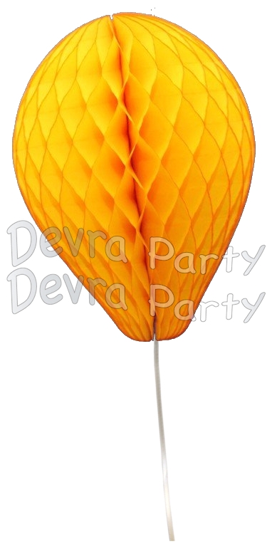 11 Inch Gold Honeycomb Balloon Decoration (12 pieces) - Click Image to Close