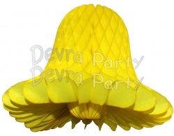 Yellow Honeycomb Bell (12 Pieces)