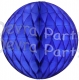 Dark Blue Honeycomb Tissue Ball (12 pcs)