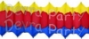 12 Foot Tissue Paper Arch Garland - ALL COLORS (12 pcs)