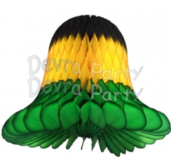 Jamaica Party Bell Decoration (12 Pieces)