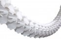 12 Foot White Oval Garland (12 pcs)