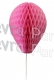 11 Inch Dusty Rose Honeycomb Balloon Decoration (12 pieces)