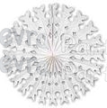 28 Inch Tissue Paper Snowflake Decoration (12 pcs)