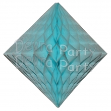 Light Blue Hanging Diamond Decoration (12 pcs)