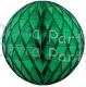 Dark Green Tissue Paper Ball (12 pcs)