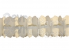 12 Foot Cross Garland Decoration Classic Ivory - Solid (12 pcs)