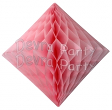 Pink Hanging Diamond Decoration (12 pcs)